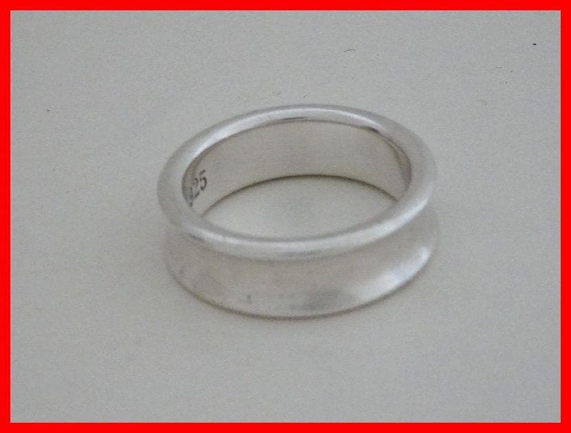 Tiffany&Co　1837 ナローリング　17号　925　中古　Mイ-300