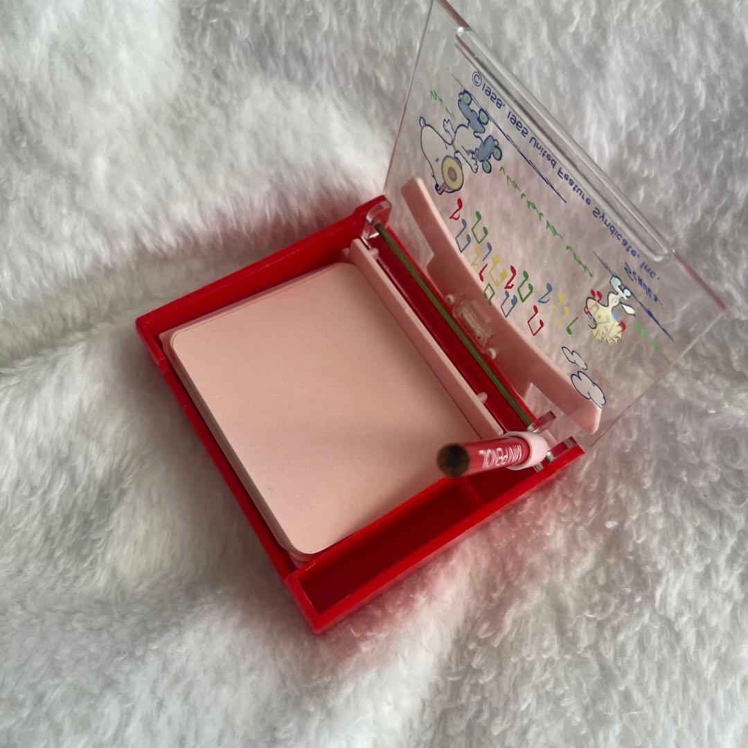 昭和レトロ　サンリオ スヌーピー がま口ポーチ　下敷き　メモ帳　まとめ売り