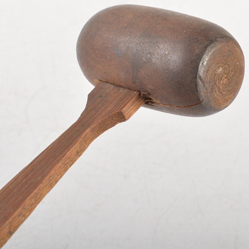 仏教美術　古銅　鐸鈴　銅鐸　銅鐘　撞木付　V　R6696