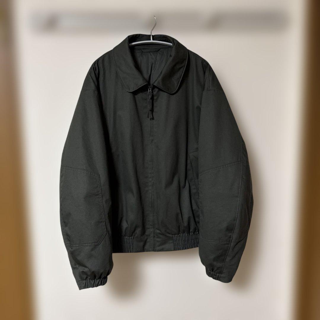 完売】UNIQLO U ユニクロU パフテックショートブルゾン オリーブ L メンズ