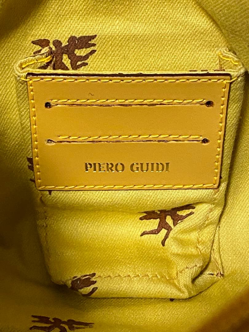 Piero Guidiマジックサーカス　ハンドバッグ　ボストン　PVCレザー美品