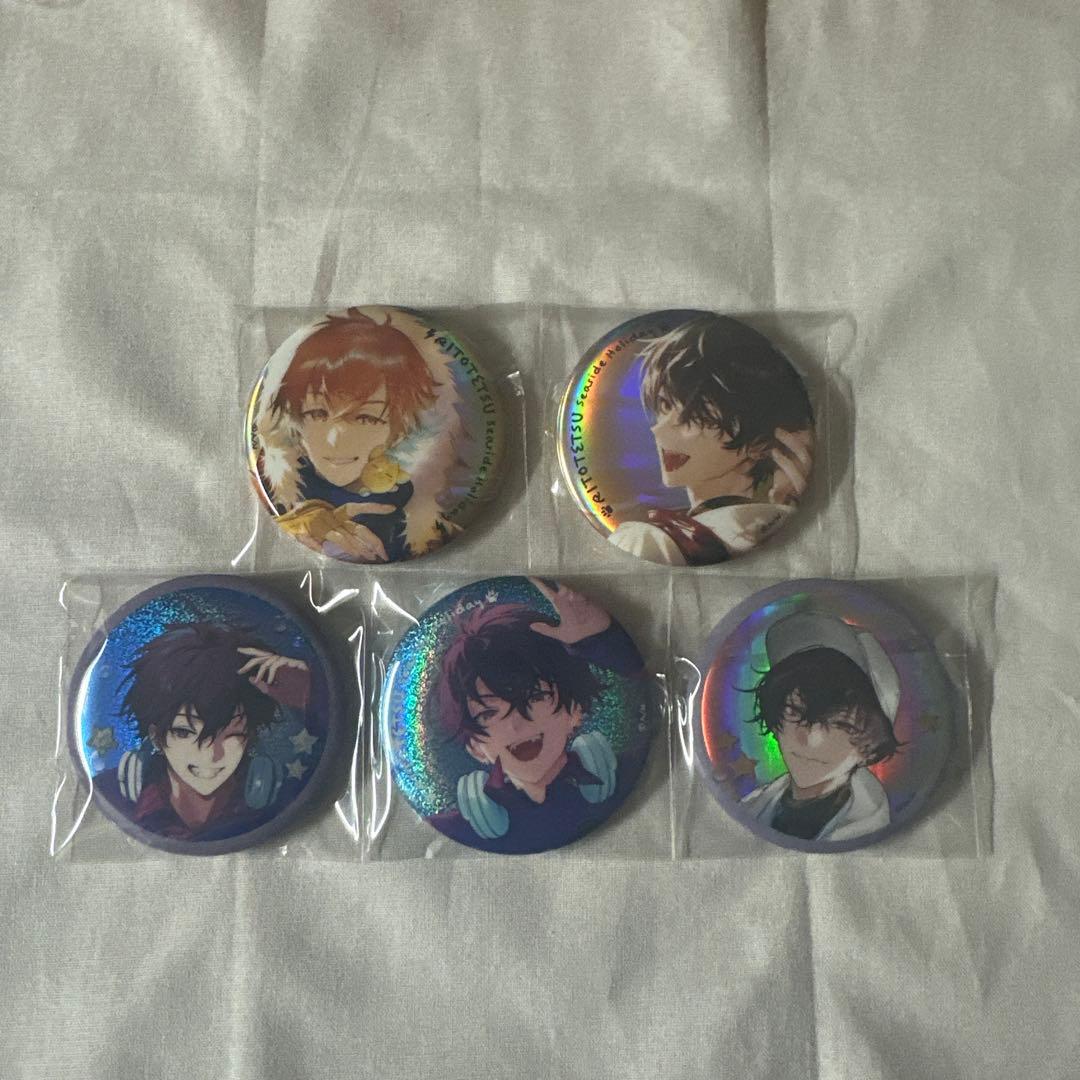 RITOTETSU 宇佐美リト 佐伯イッテツ 缶バッジセット - メルカリ