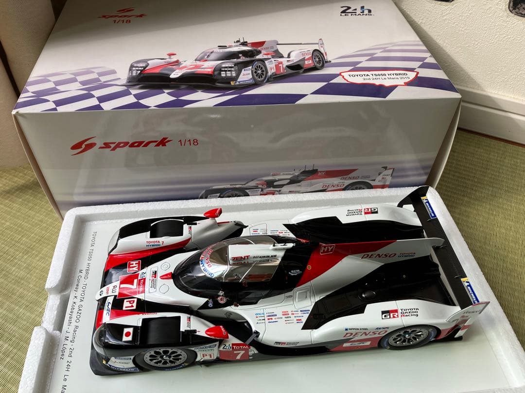 1/18スパーク Spark トヨタ TS050 ルマン 24H 2019