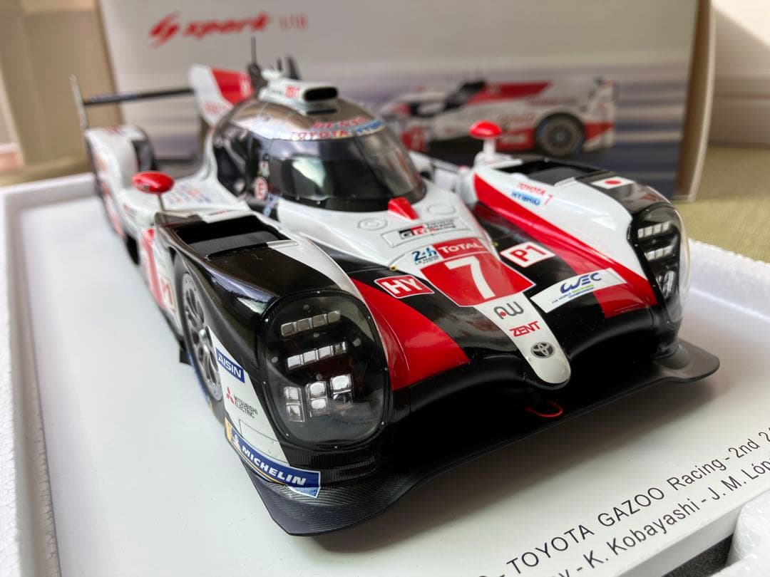 1/18スパーク Spark トヨタ TS050 ルマン 24H 2019