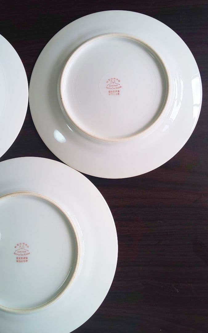 オールドノリタケ（1912年） RCヤジロベー印 商標登録番号付 ５皿セット