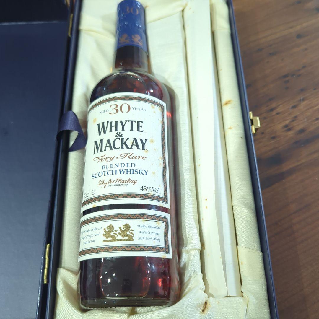 WHYTE & MACKAY 30年 ブレンデッドスコッチウイスキー 未開栓