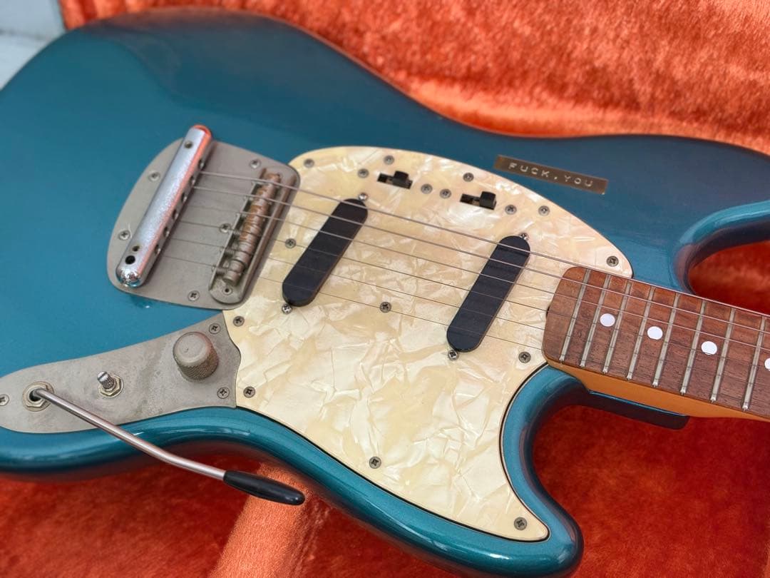 T18 フェルナンデス1970´年代 「石ロゴ」ムスタングモデル エレキギター