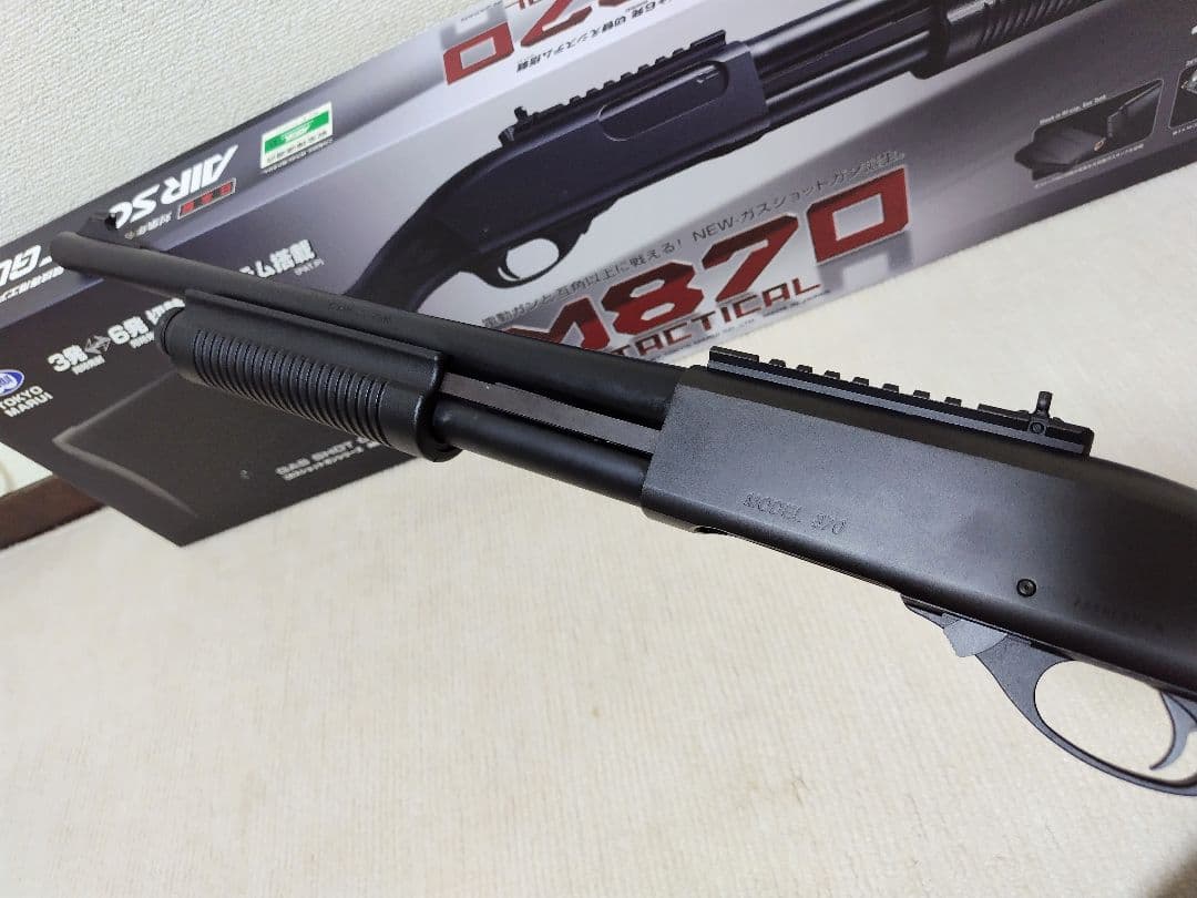【ヒロ 】東京マルイ M870タクティカル(ショットシェル3本付き)