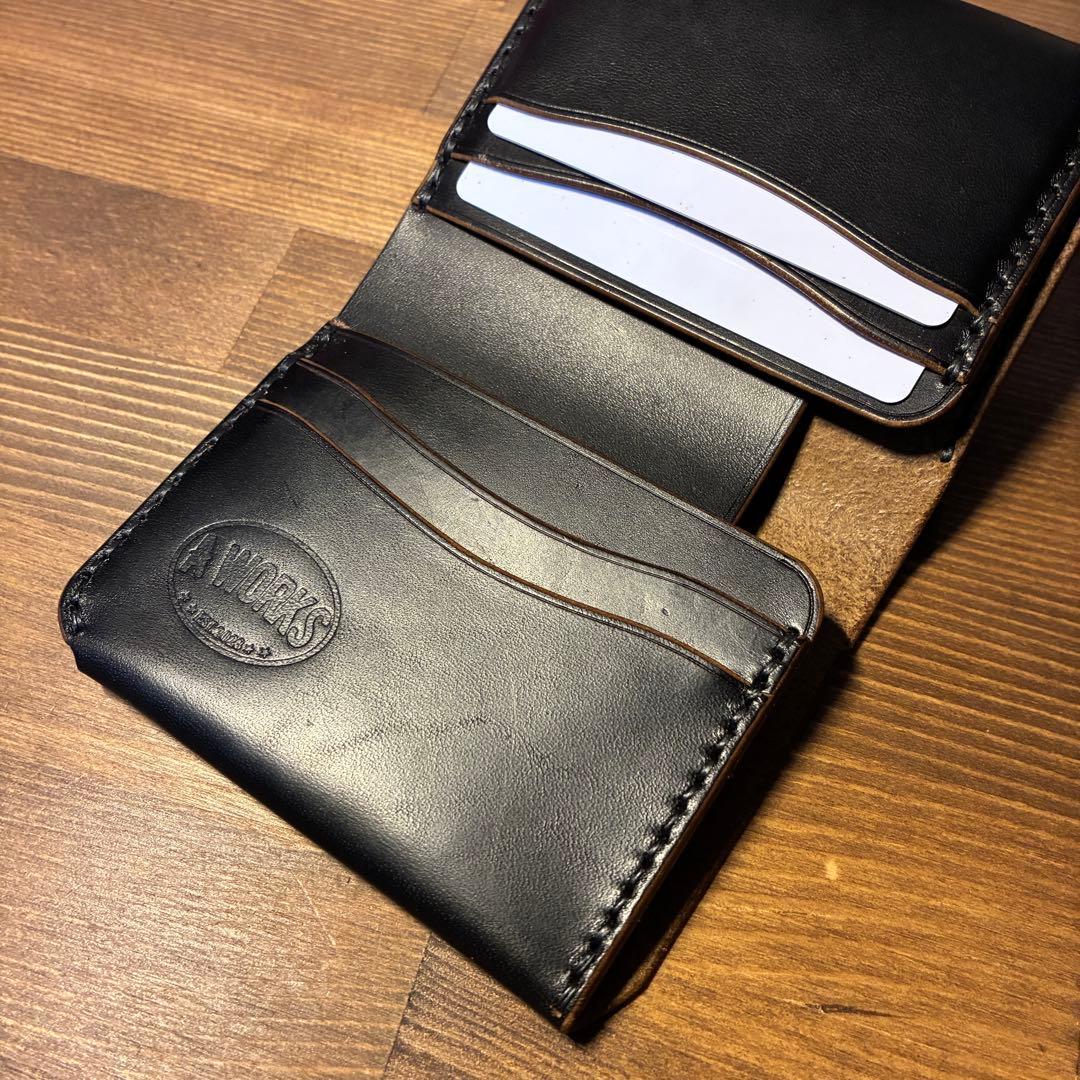 コンパクトウォレット　MARYAM社　ホースバット　茶芯