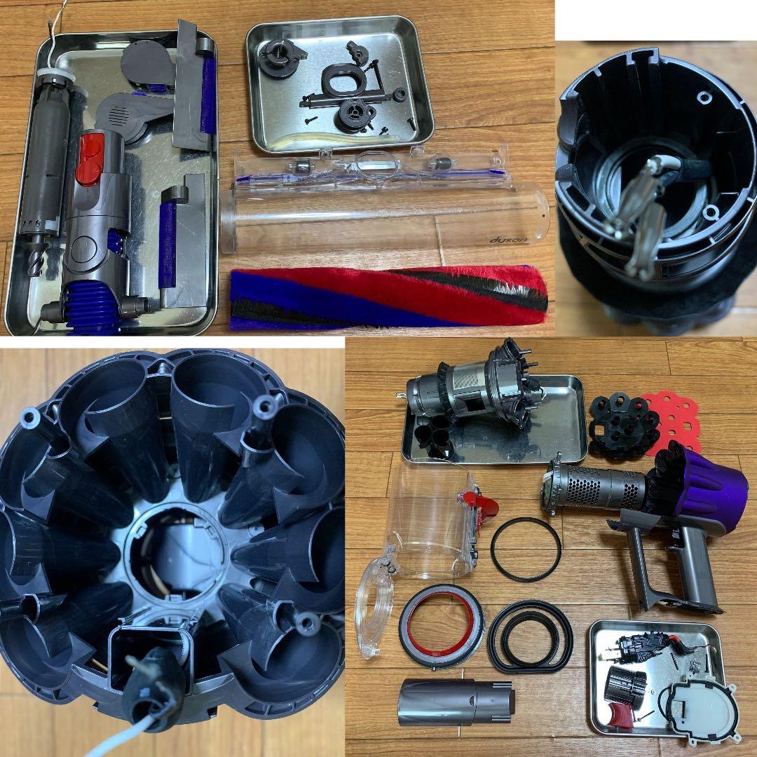 美品 分解清掃済 ダイソン Digital slim SV18 46分 モダンな市松