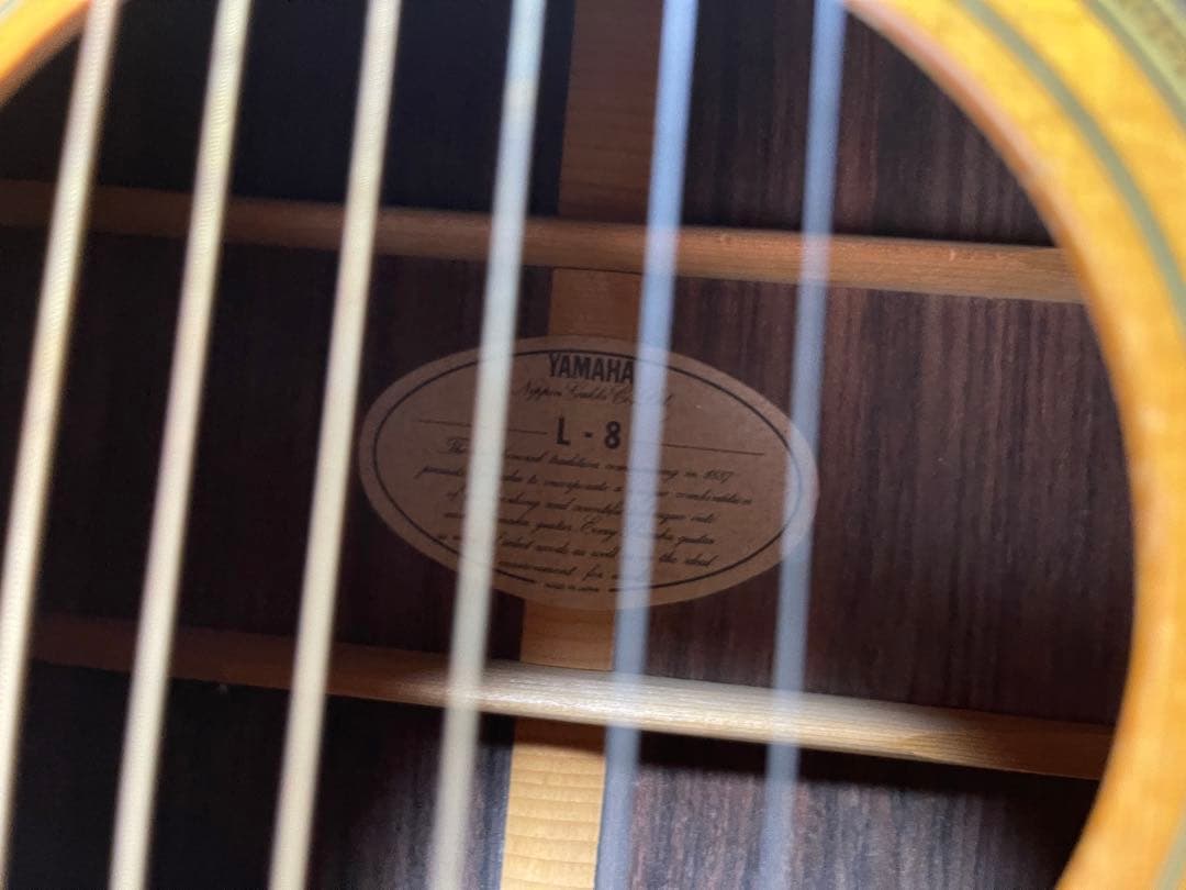 YAMAHA L8 後期型 アコースティックギター 弦楽器