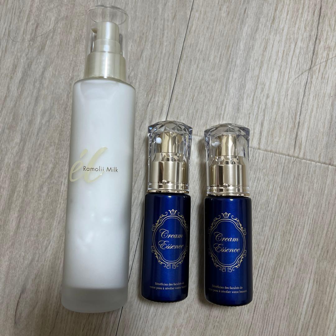 メナードリシアルミルクローション &エモリエントクリーム2点セット