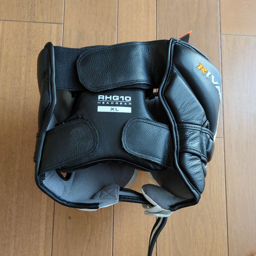 Rival RHG10 ヘッドギア XL ブラック/ホワイト 武道・格闘技