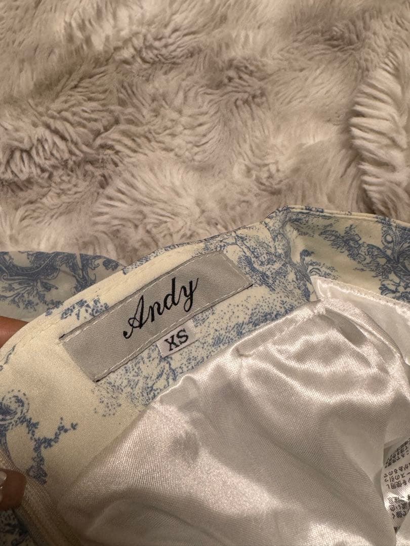 AN-ON2925 ドレス ピンクベージュ/赤/青/ネイビー