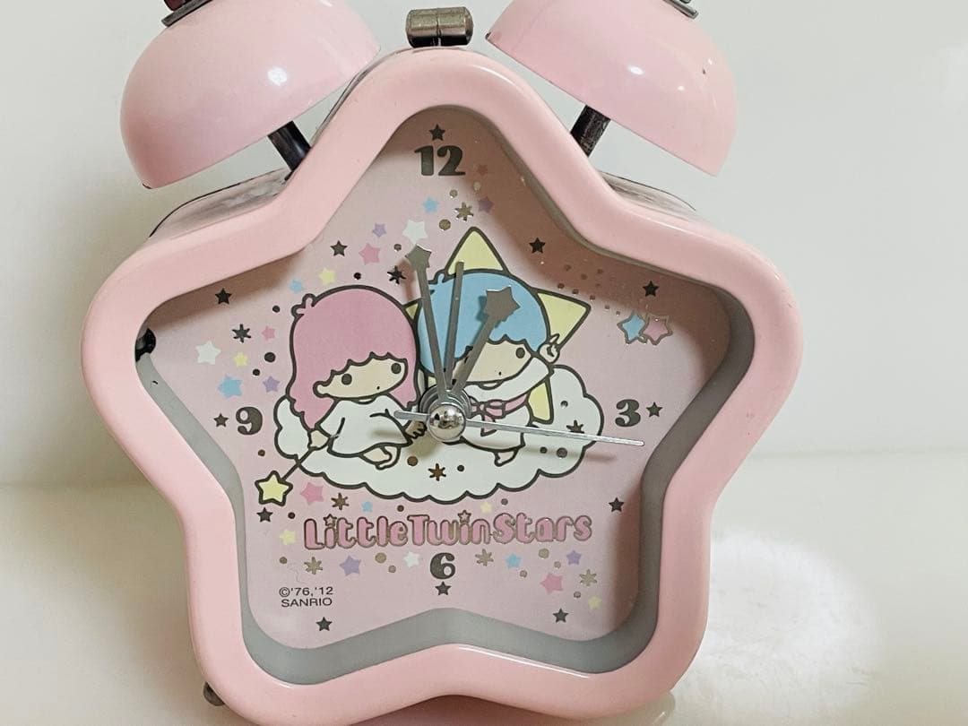 当時物 サンリオ キキララ リトルツインスターズ 目覚まし時計