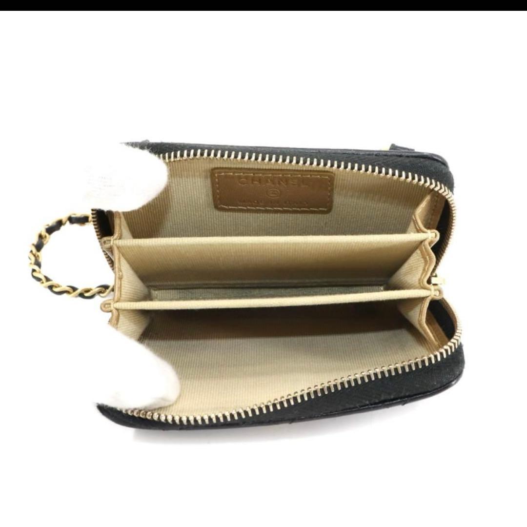 チ*エ様 美品　CHANEL シャネル　ミニミニマトラッセ　チェーンウォレット