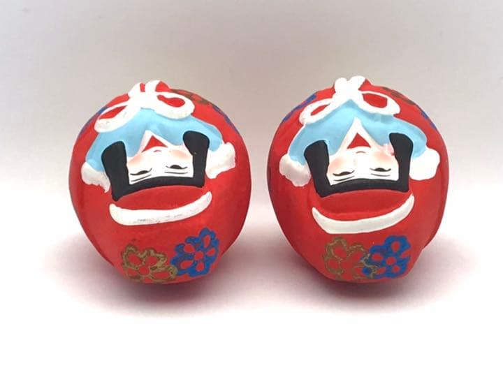 希少】かわいい顔のダルマ 貯金箱 昭和レトロ 希少】かわいい顔の