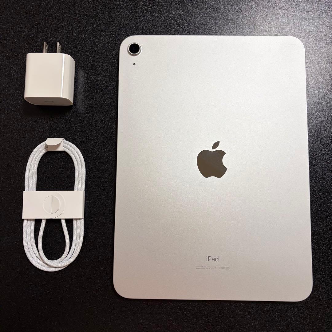 iPad 第10世代 64GB Wi-Fi シルバー バッテリー最大容量100% - メルカリ