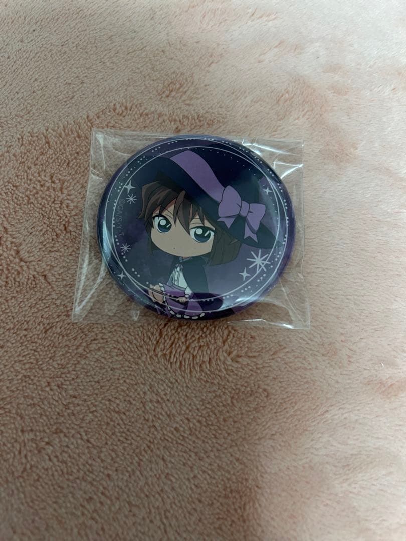 名探偵コナンホログラム缶バッジ一番カフェファスナーアクセサリー灰原哀