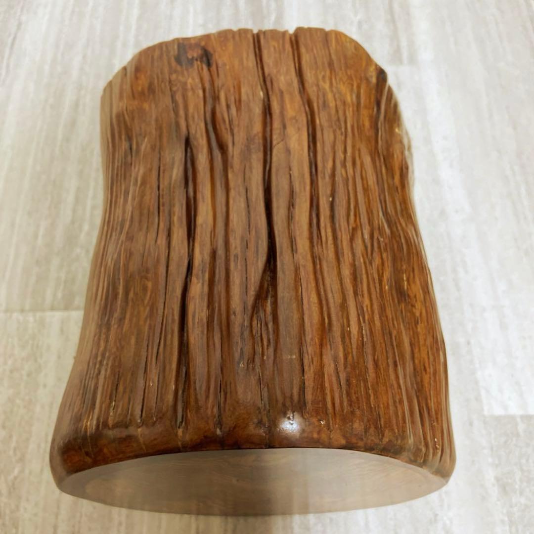 屋久杉 花器 花瓶 置物 入れ物
