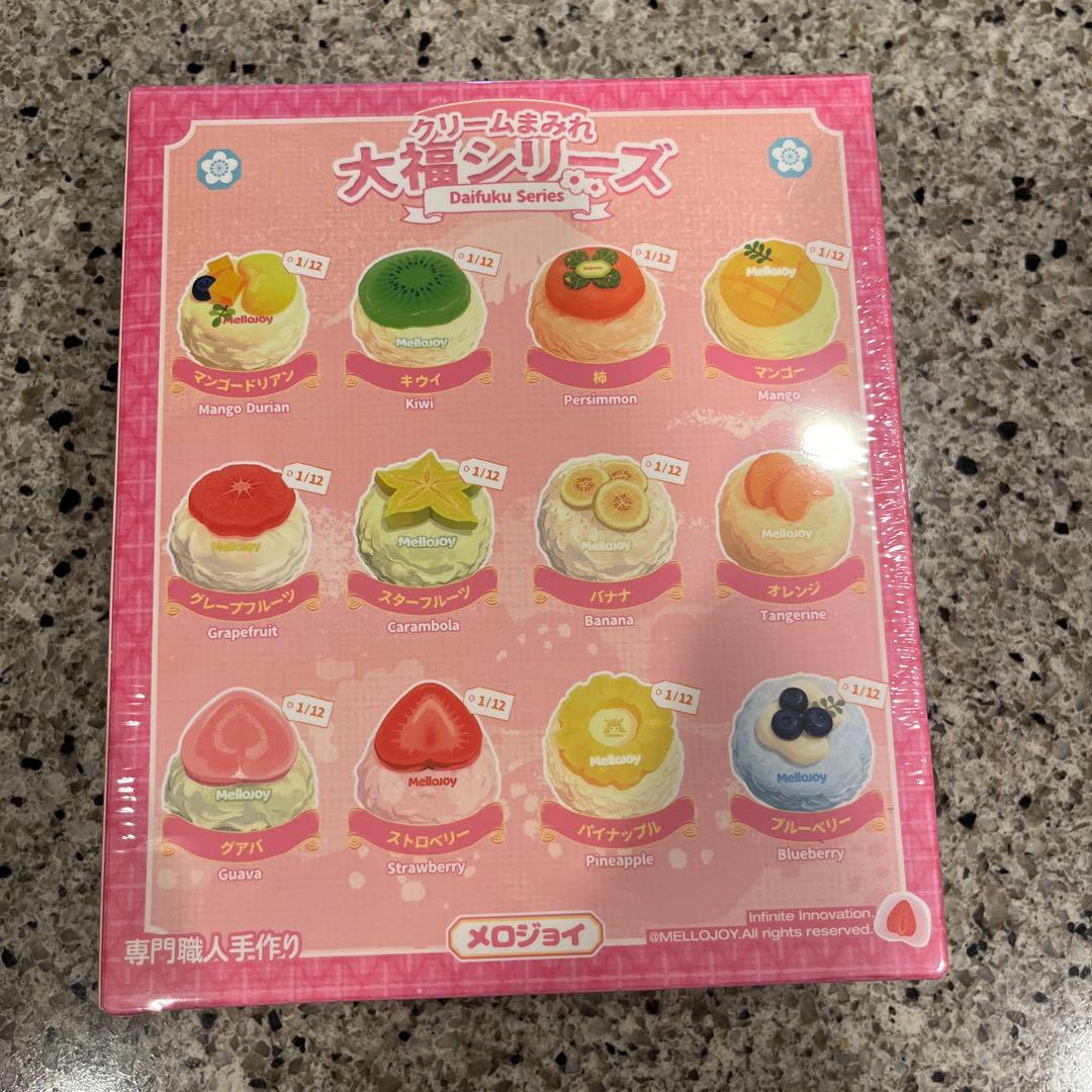 新品未開封 mellojoy メロジョイ クリームまみれ大福シリーズ