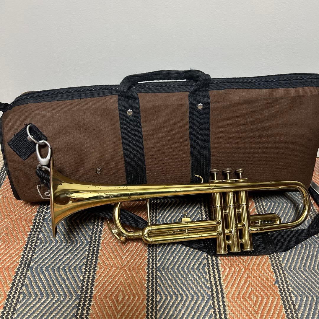 Nikkan ニッカン トランペット TR-133 ハードケース付き 管楽器