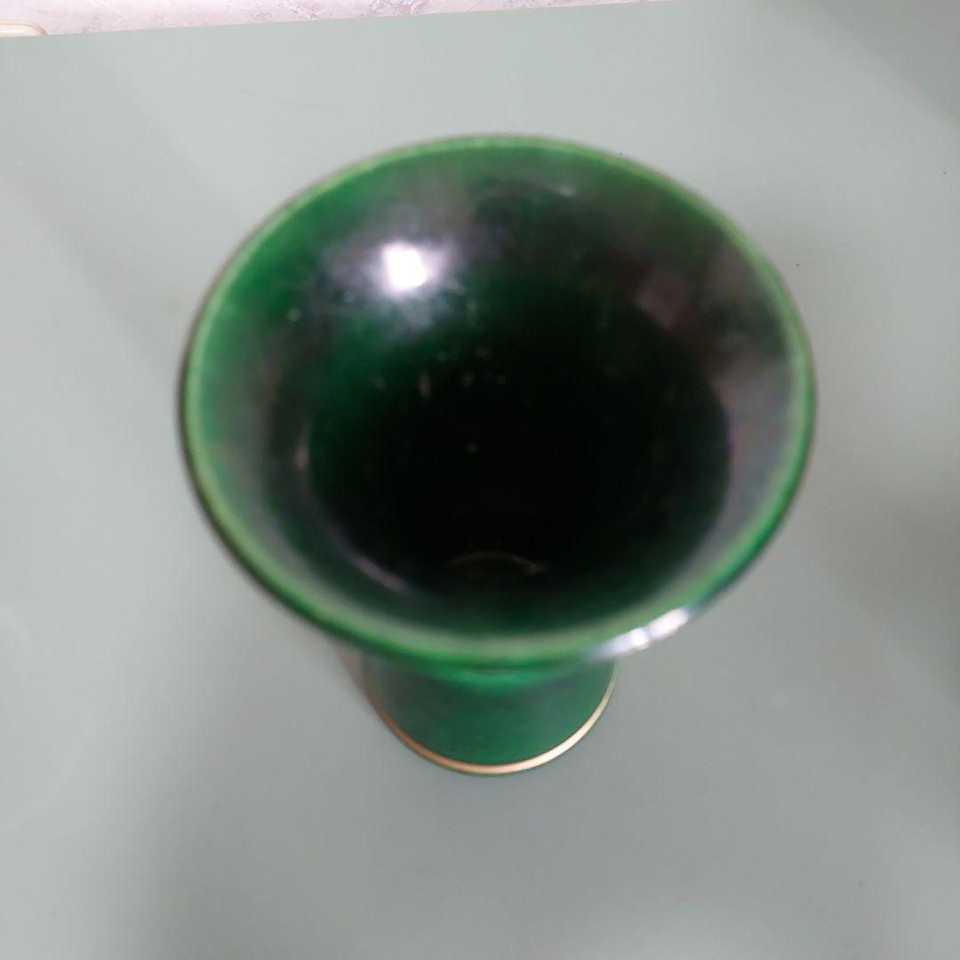 茶道具 三具足 三ツ具足 和楽造 青楽 利休忌 香炉 花立 燭台