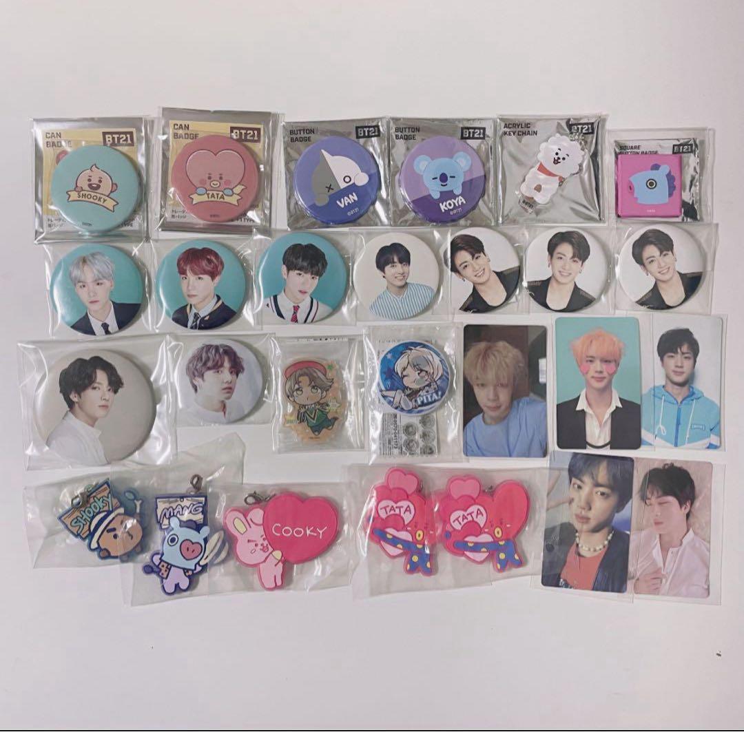 BTS グッズ まとめ売り 防弾少年団 バンタン アルバム トレカ バッジ