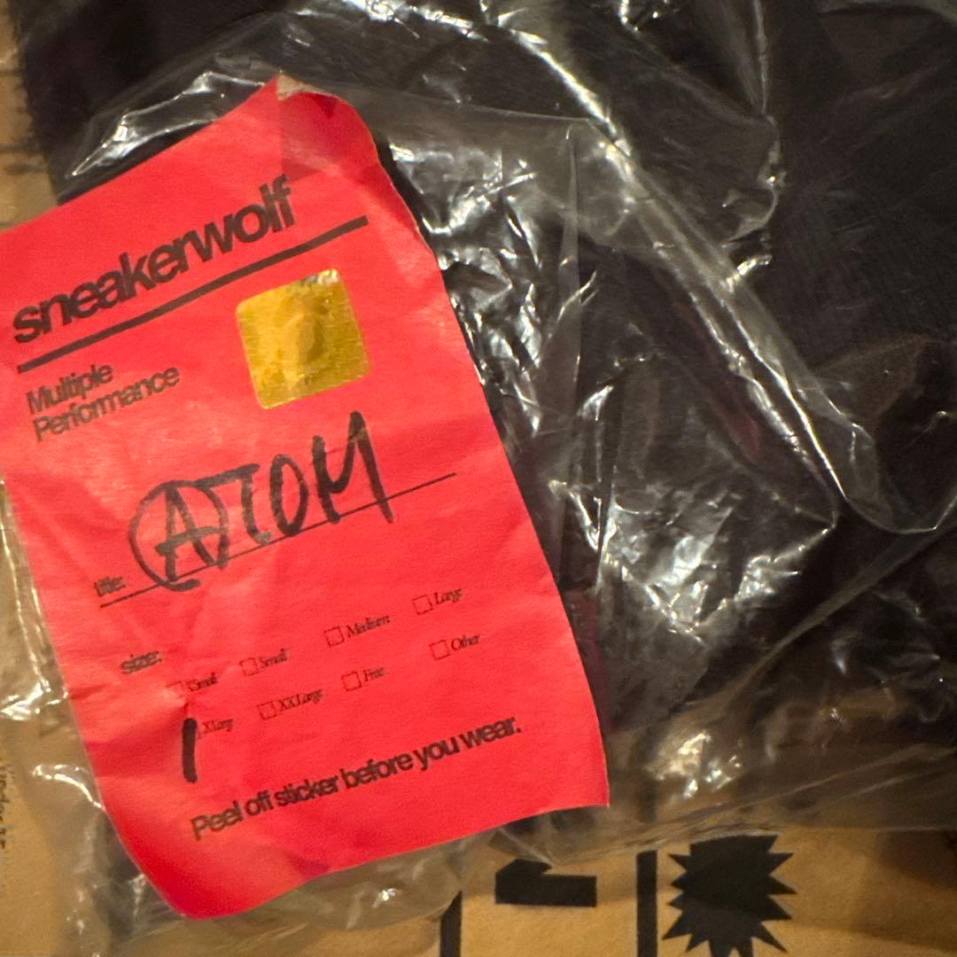 未開封 Big Scale アトム sneakerwolf 青 パーカーXL