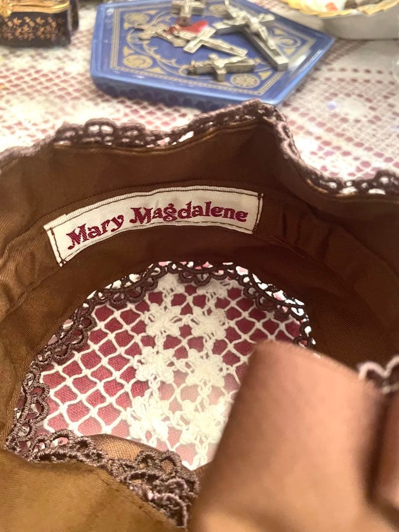 新品　タグ付き　メアリーマグダレン　セントクレアヘッドドレス　ショコラ　茶色