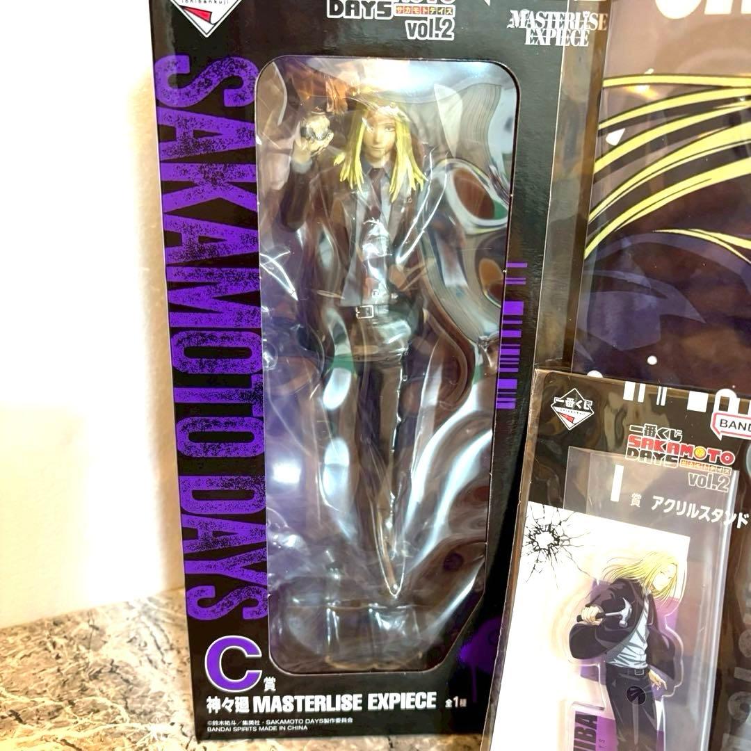 サカモトデイズ SAKAMOTODAYS 一番くじ フィギュア 神々廻セット