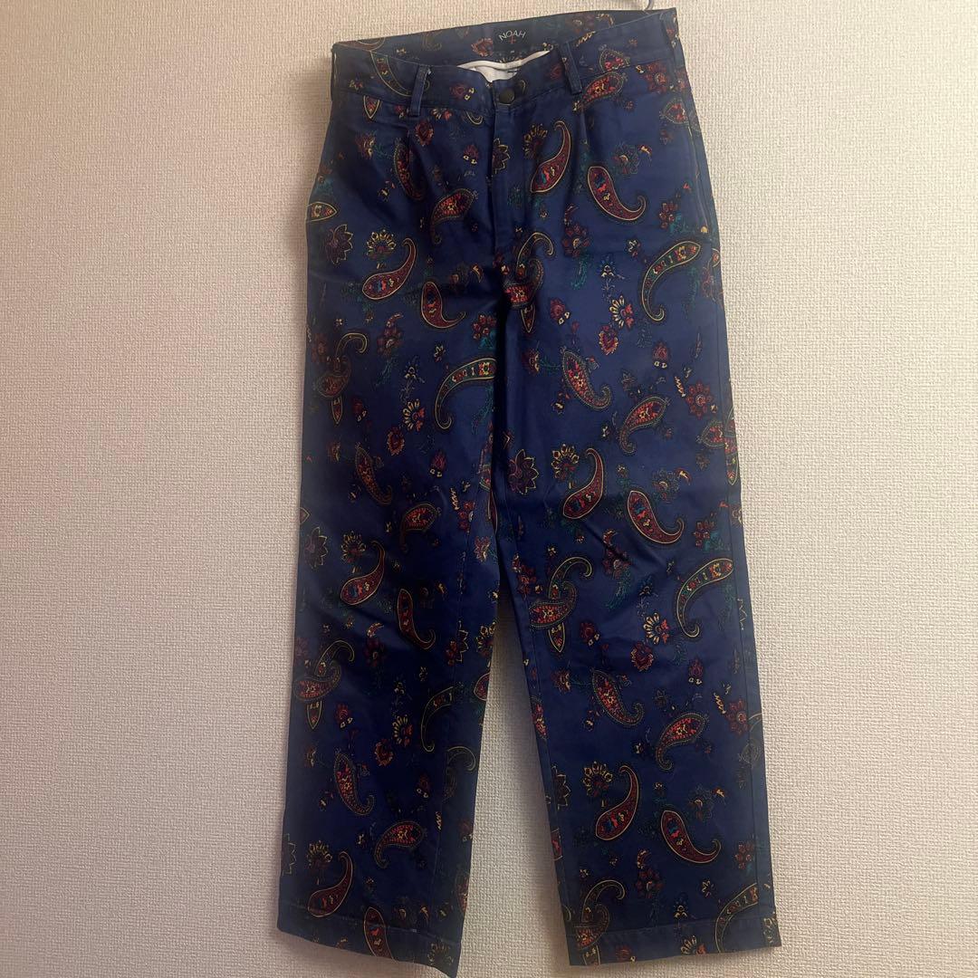 NOAH NYC ペイズリーパンツ イタリア製