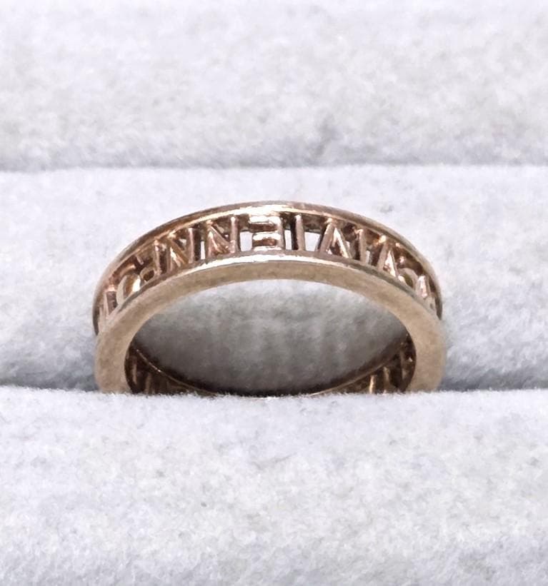 ヴィヴィアンウエストウッド　ウエストミンスターS925リング　11号　43109