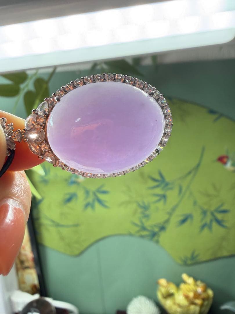 希少‼️コレクションレベル‼️色が極めラベンダーS925ネックレストップ