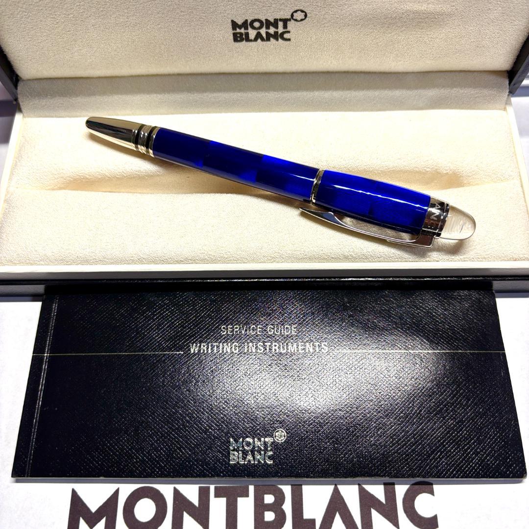 306.モンブラン スターウォーカークールブルー ファインライナー 極美