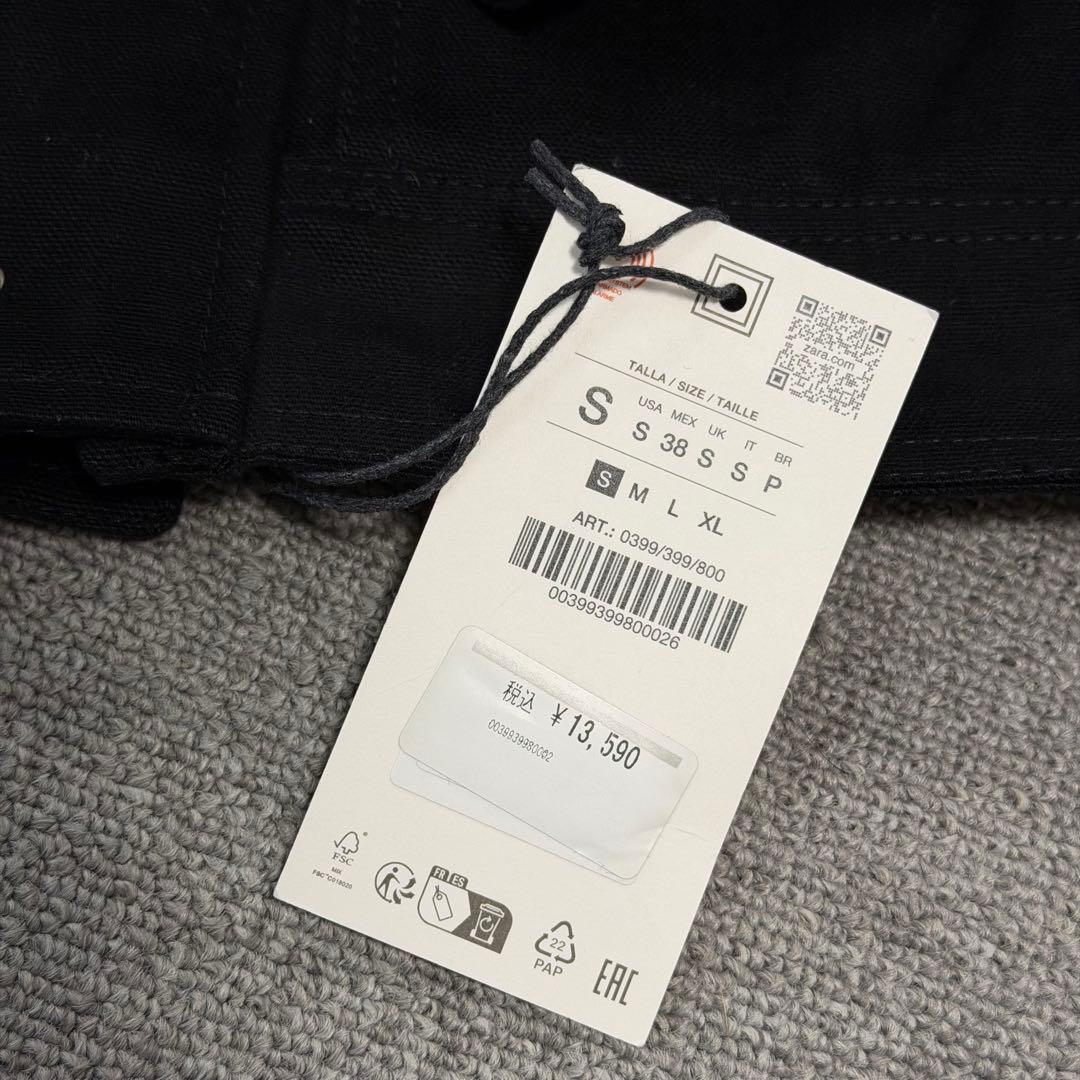 ZARA リラックスフィット トグルボタンジャケット