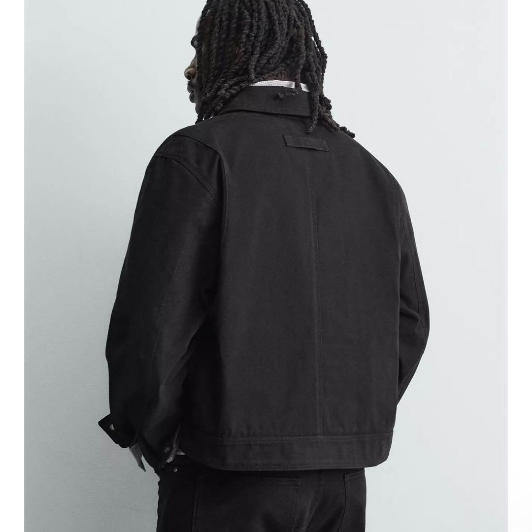 ZARA リラックスフィット トグルボタンジャケット