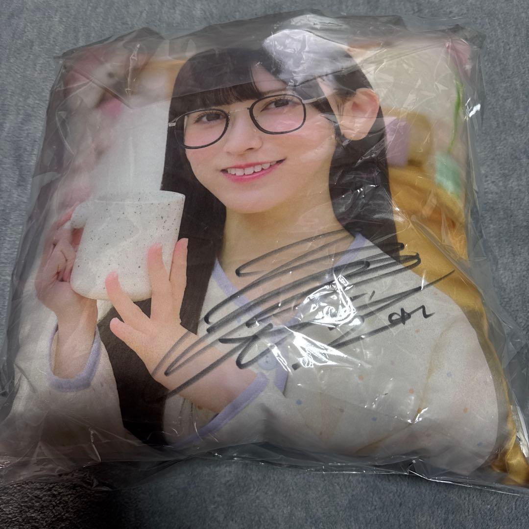 っ*る様 乃木フェス 直筆サイン入り 推しメンクッション 池田瑛紗 て