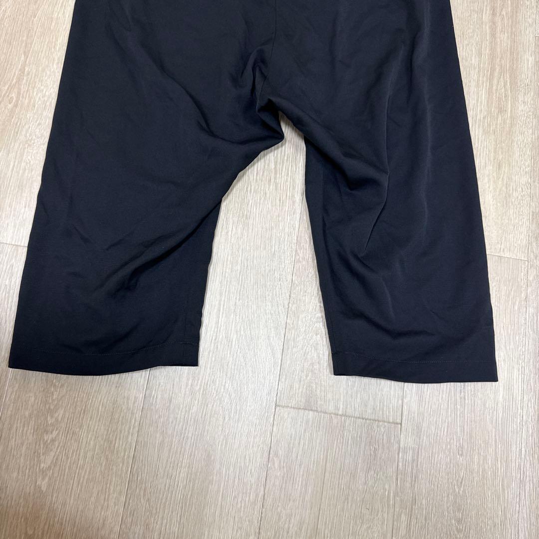 LIMI feu サルエルパンツ　サスペンダー　黒　S