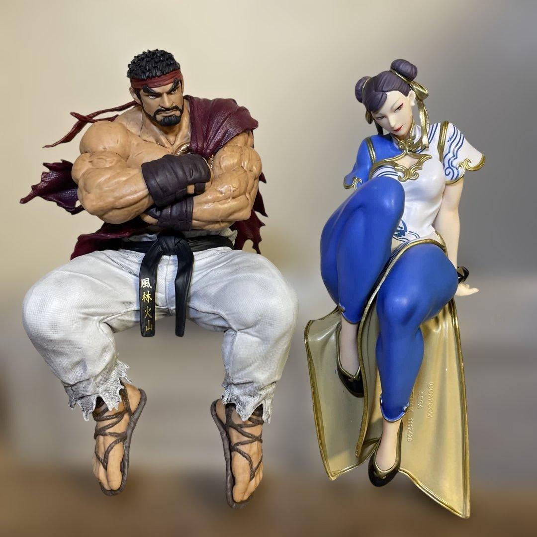 ストリートファイター6 ちょこのせ プレミアムフィギュア 春麗 リュウ