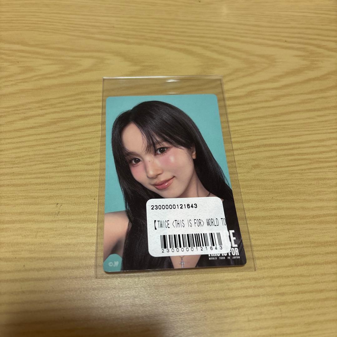 最安値未使用 TWICE THIS IS FOR ミナ トレカ - メルカリ