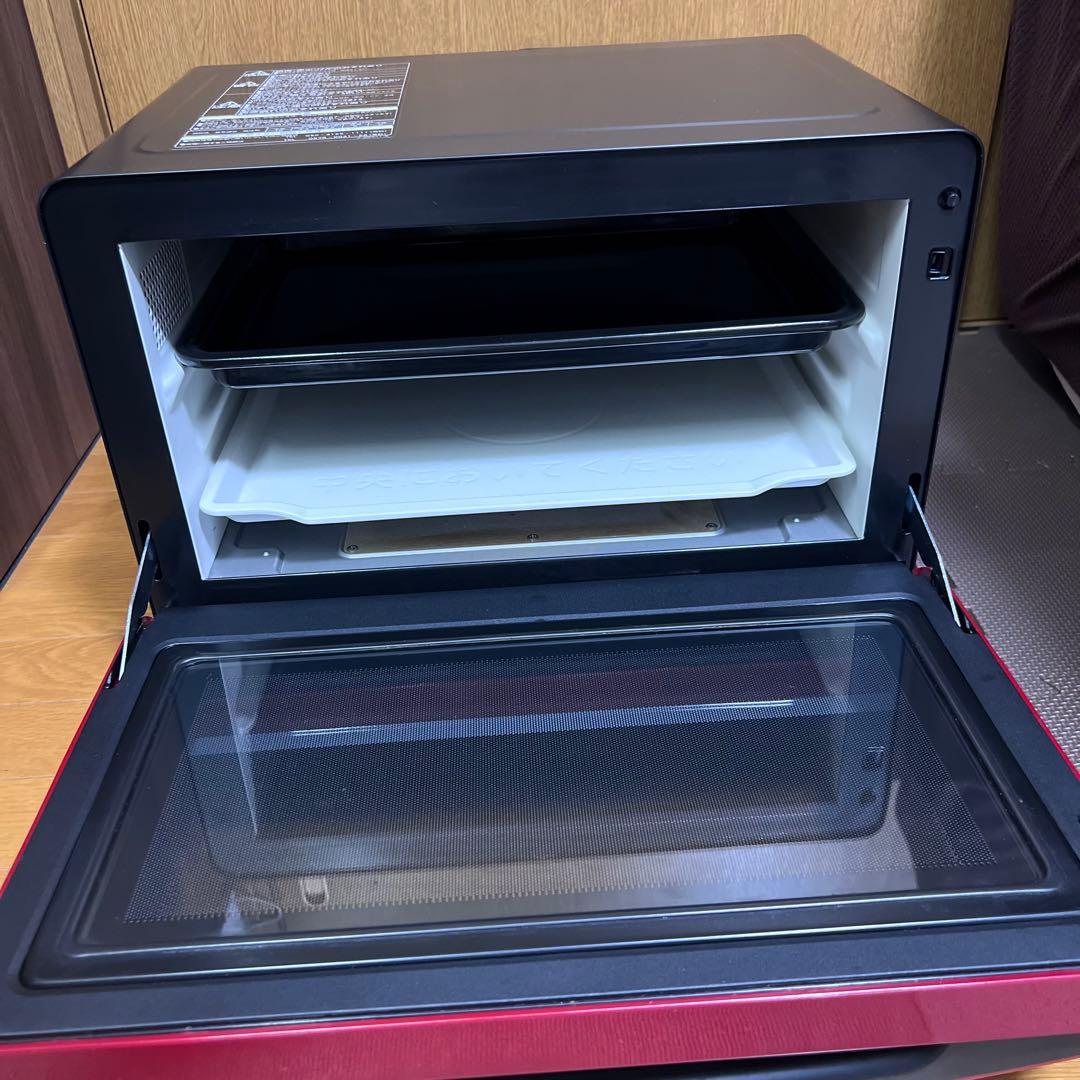 HITACHI MRO-S8Xレッド オーブンレンジヘルシーシェフ ※ジャンク品