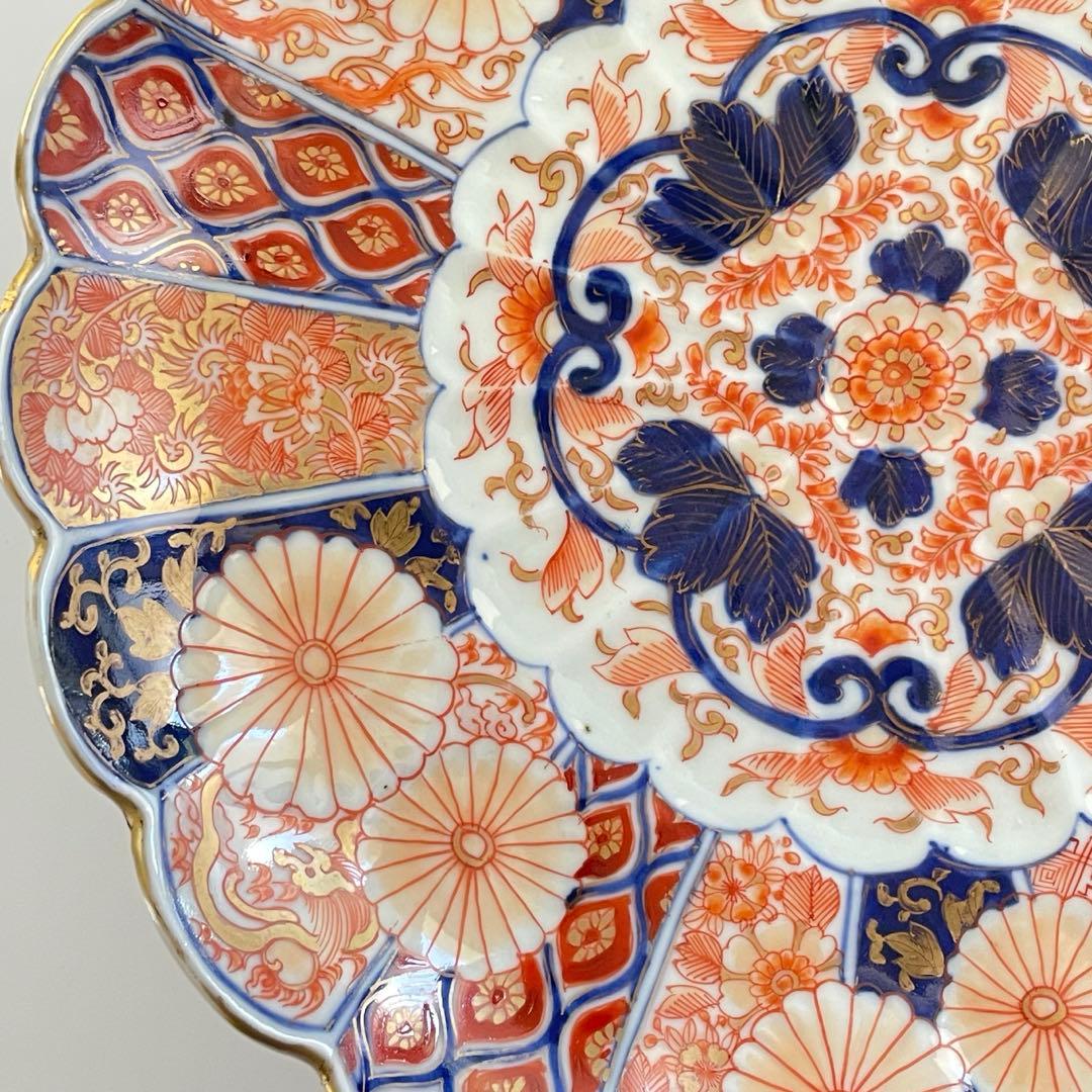 香蘭社 錦手 菊花皿 伊万里 有田 オールド香蘭社 明治時代 - メルカリ