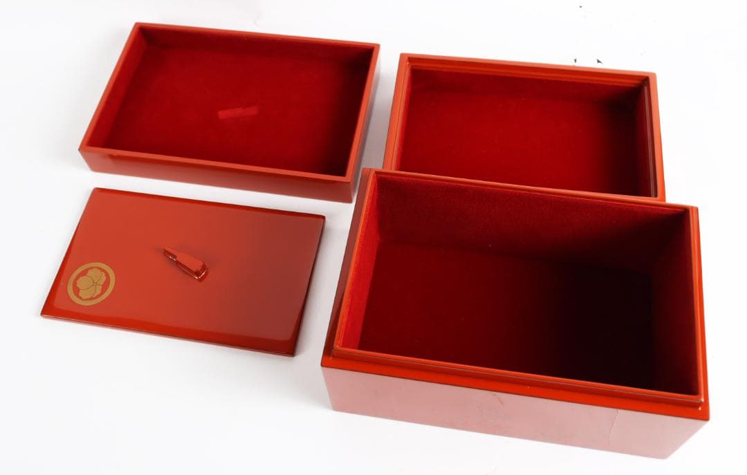 輪島塗 蒔絵 鳥獣画 宝石箱 中津作 高山寺 漆芸