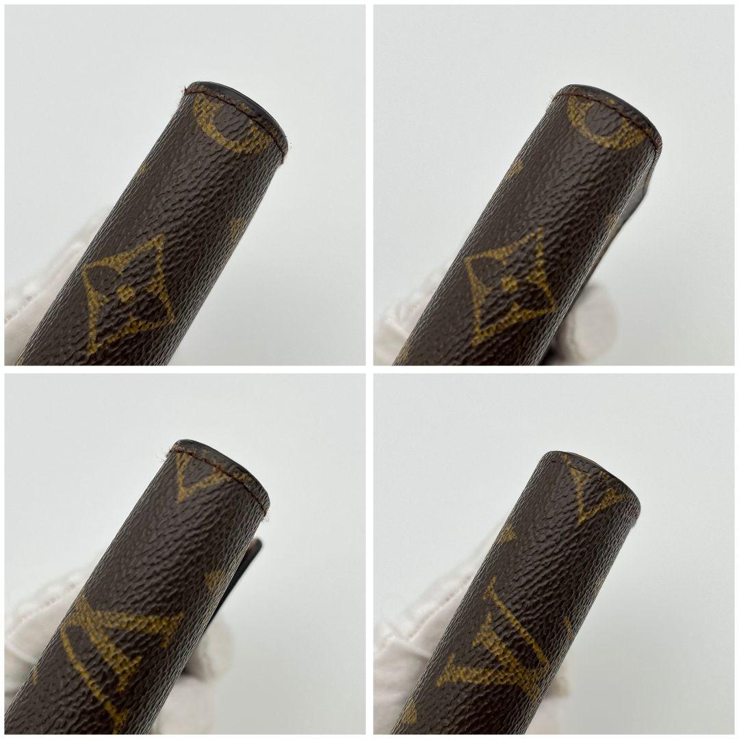 ルイヴィトン モノグラム ポルト トレゾール エテュイ パピエ 三つ折り財布