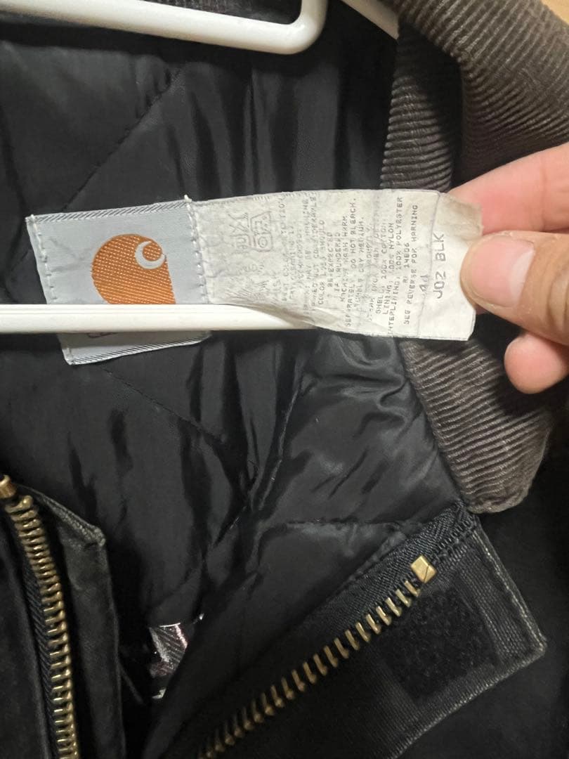 Carhartt トラディショナルジャケット　企業ロゴ　星タグ　USA