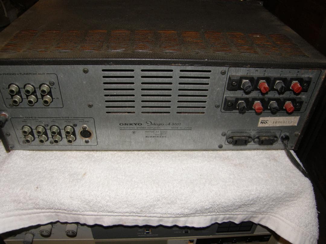 OKKYOアンプリファイヤーCA-5000中古動作品の出品です。