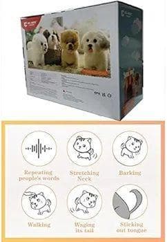 ❣️ 秋田犬 電子 ウォーキング ぬいぐるみ 子犬 誕生日 お祝い プレゼント