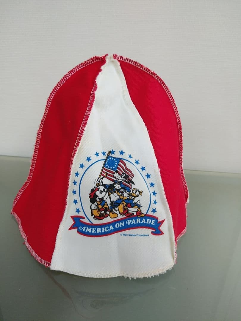 ディズニー　ミッキー ビンテージ1970年代　ドナルド帽子セット