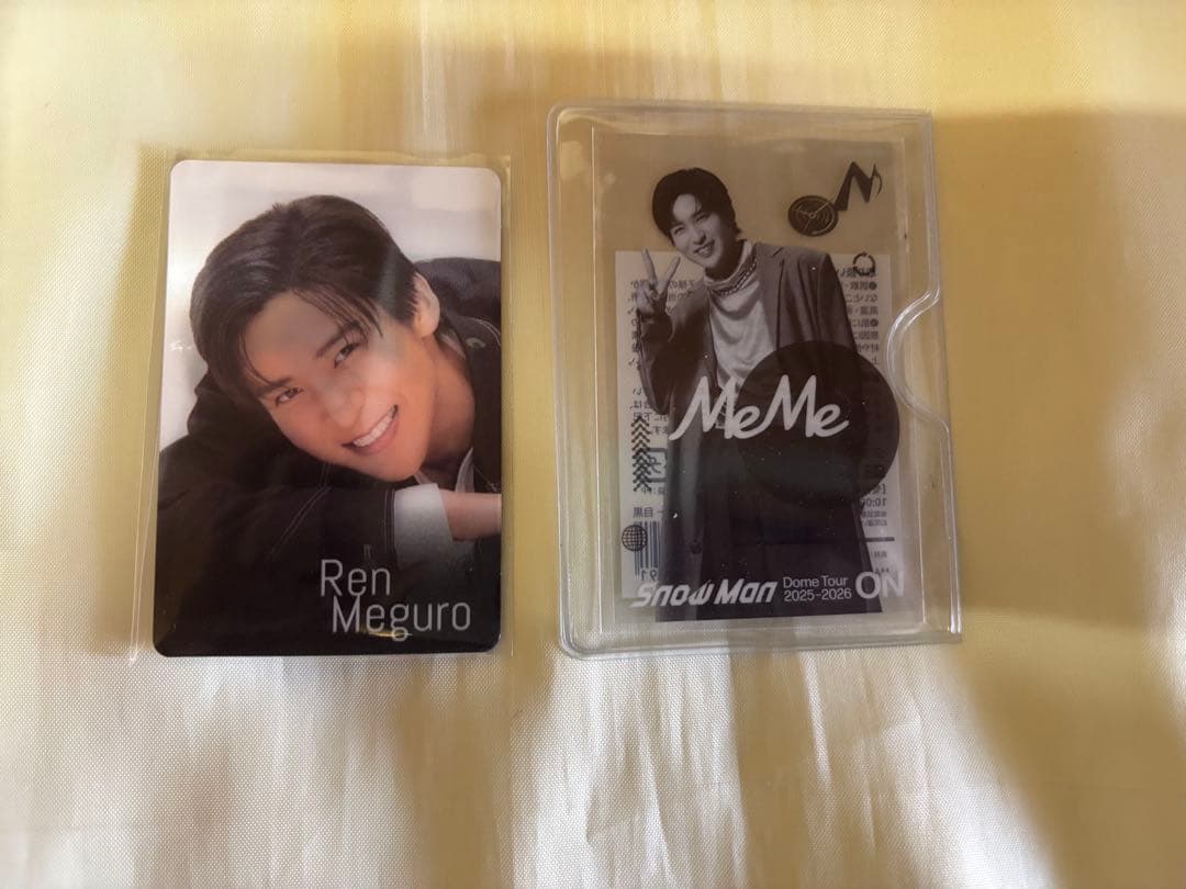 新品未使用★Man★すのチル 目黒蓮★ぬいぐるみ キーホルダー★アクスタ